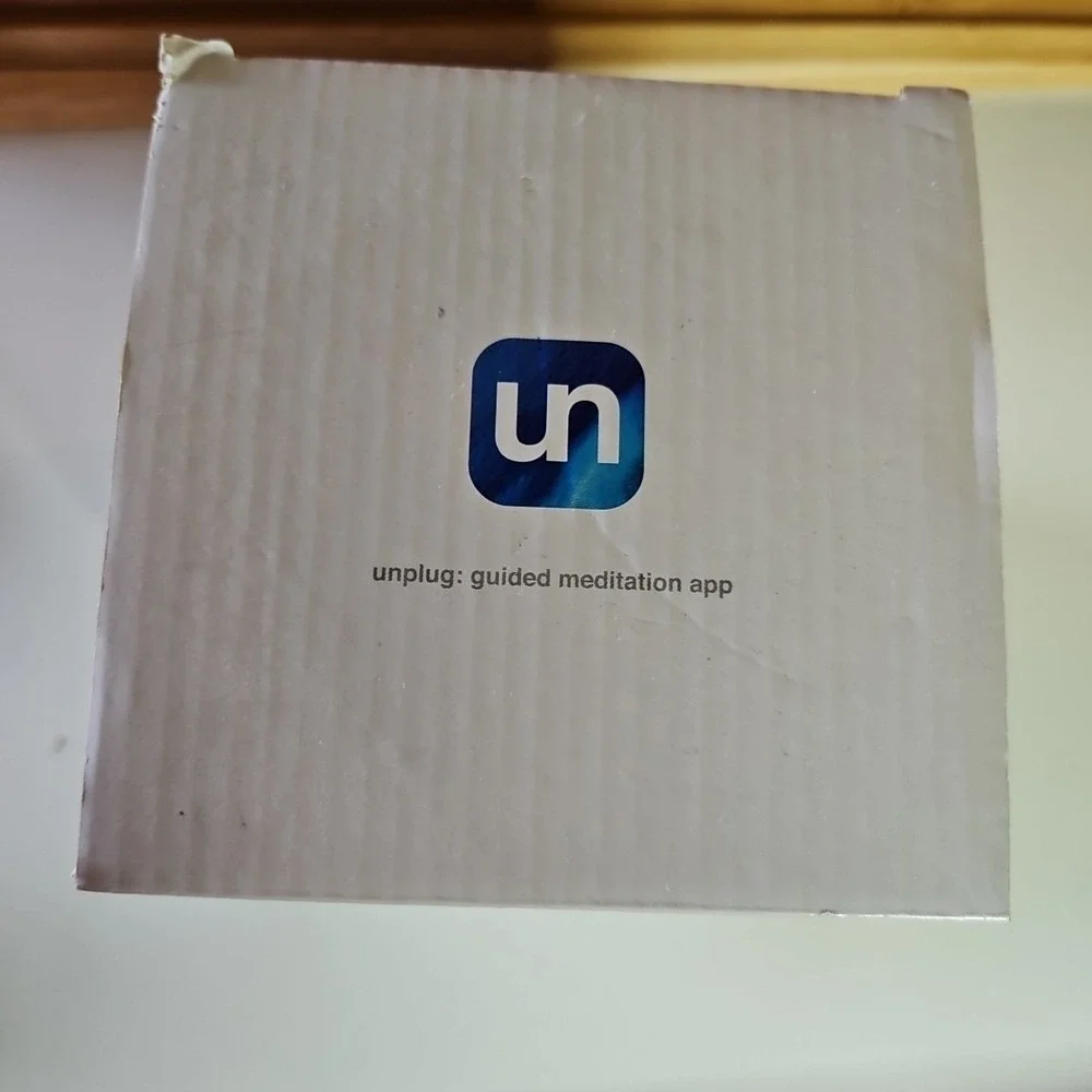 UNPLUG Meditation Ultrasonic Aromatherapy Diffuser Essential Oil Humidifier *NIB
